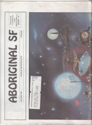 Image for Aboriginal SF October 1986 (first issue).