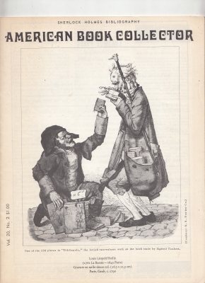 Image for The American Book Collector vol 20 no 2 [Sherlock Holmes bibliography].