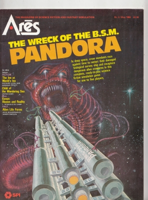 Image for Ares: The Magazine Of Science Fiction And Fantasy Simulation no 2 (+ board game).