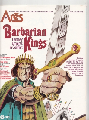 Image for Ares: The Magazine Of Science Fiction And Fantasy Simulation no 3 (+ board game).