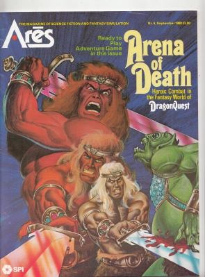 Image for Ares: The Magazine Of Science Fiction And Fantasy Simulation no 4.