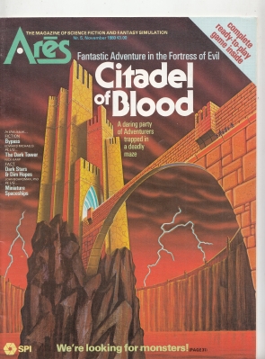 Image for Ares: The Magazine Of Science Fiction And Fantasy Simulation no 5.