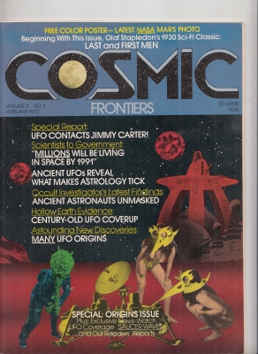 Image for Cosmic Frontiers vol 2 no 1