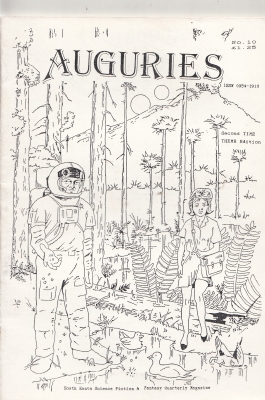 Image for Auguries no 10 (signed by D. F. Lewis).
