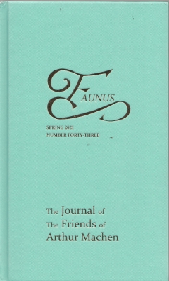 Image for Faunus: The Journal Of The Friends Of Arthur Machen no 43.