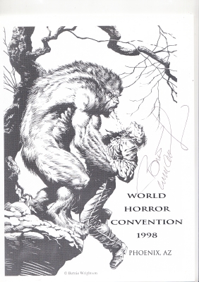 Image for World Horror 1998 Convention Souvenir Book (signed by various).