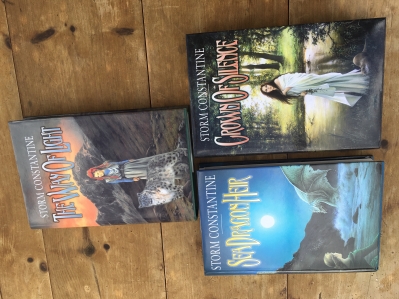Image for Sea Dragon Heir (and) Crown of Silence (and) the Way of Light all three (signed by the author + cover artist Anne Sudworth).